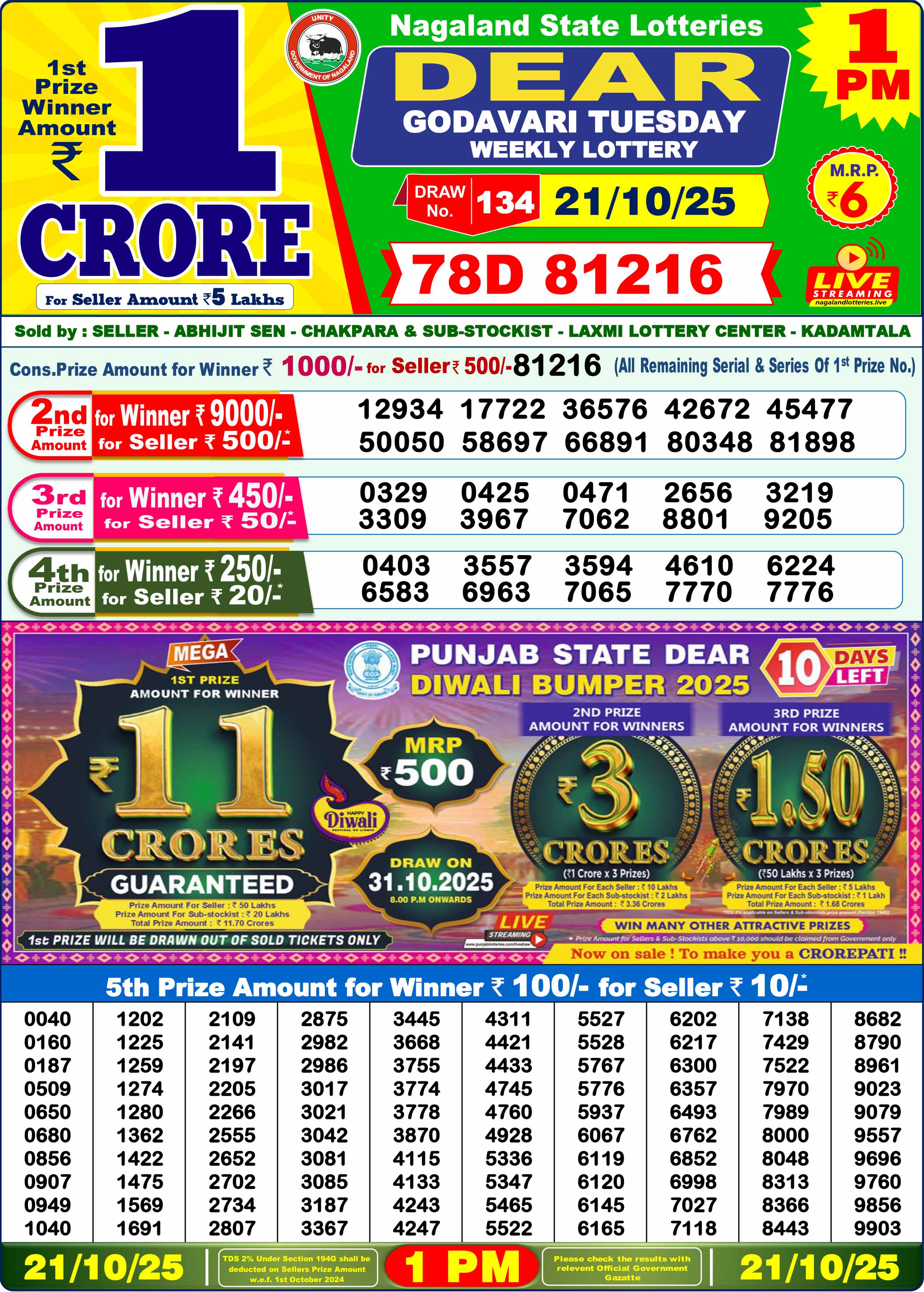 View the Lottery Sambad 1 PM Result, available in PDF and JPG formats. Get instant access to the winning numbers. Lottery Sambad 1PM Result